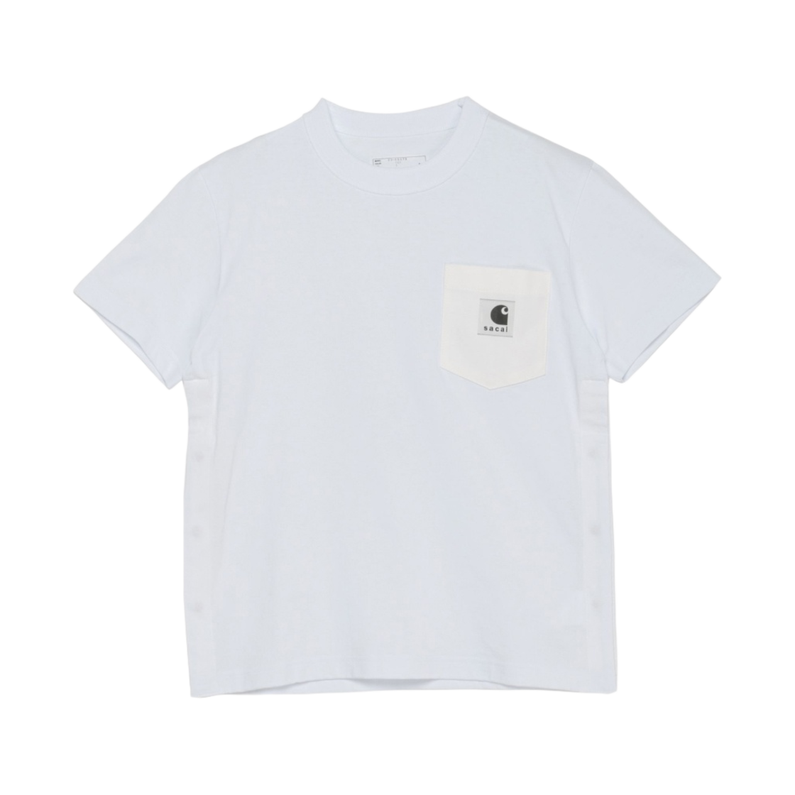 사카이 x 칼하트 WIP 티셔츠 화이트(Sacai x Carhartt WIP T-Shirt White)