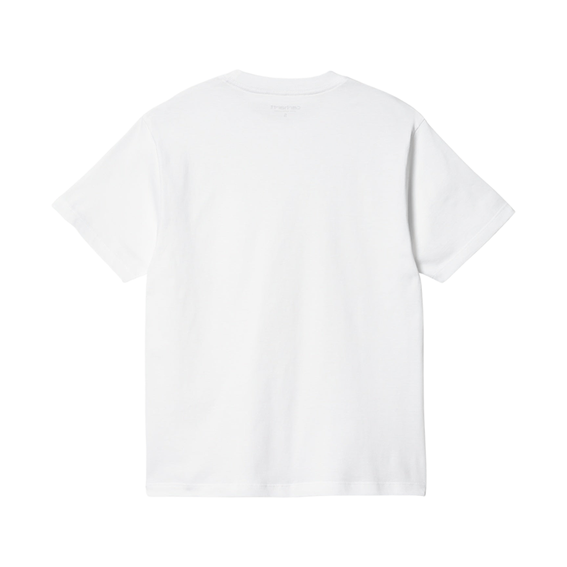 (W) 칼하트 WIP 포켓 하트 티셔츠 화이트((W) Carhartt WIP Pocket Heart T-Shirt White) - 2