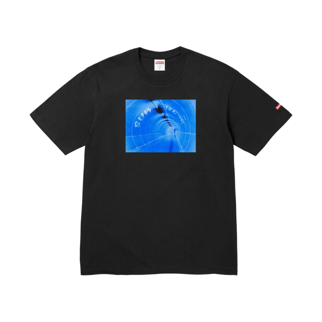 슈프림 터널 티셔츠 블랙 - 24SS