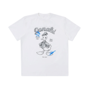Ader Error x Disney Blue Easter Egg Game T-Shirt 01 Off White