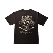 DVAN Jardin De Half Sleeve T-Shirt Charcoal