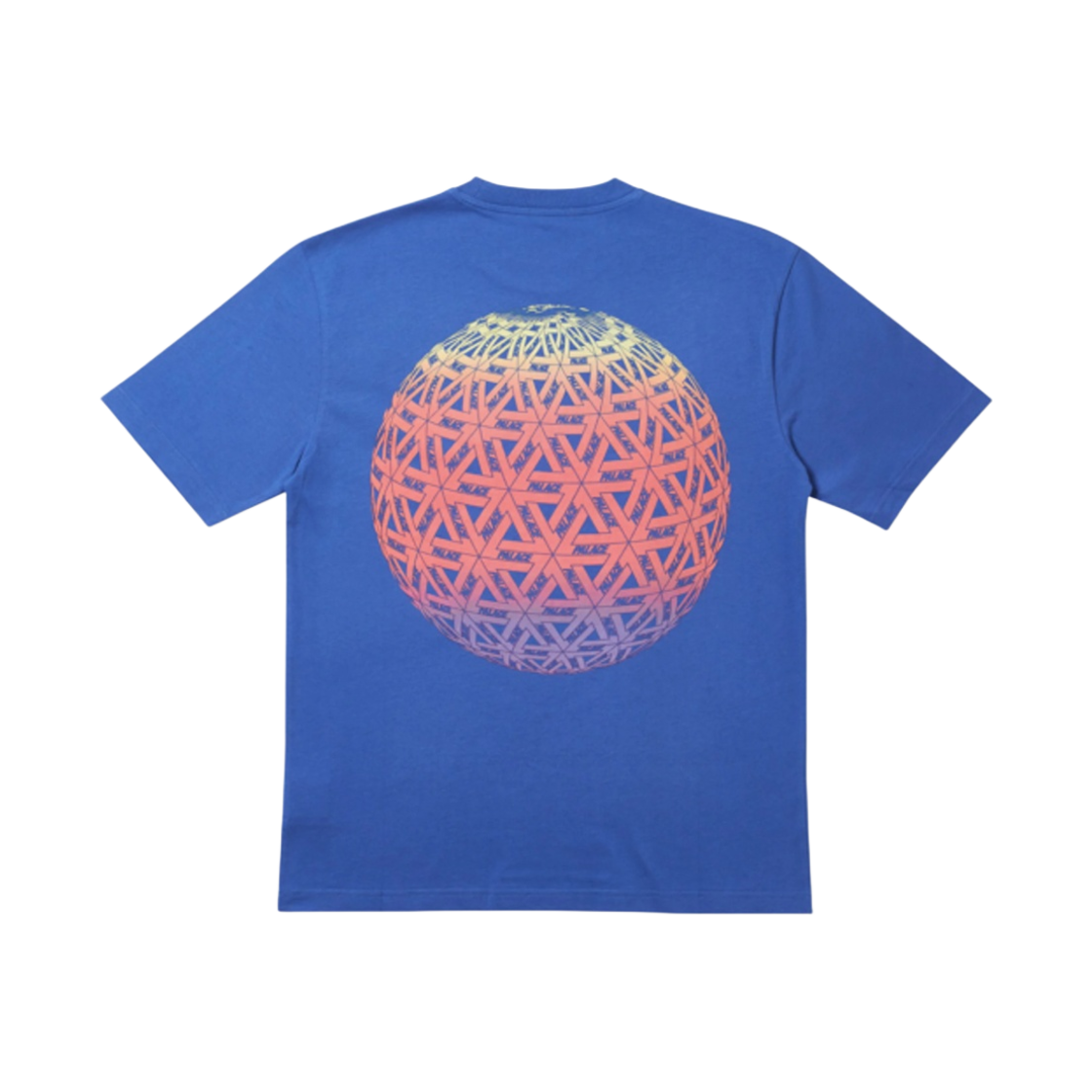 - Palace Globular T-Shirt Blue - 19SS