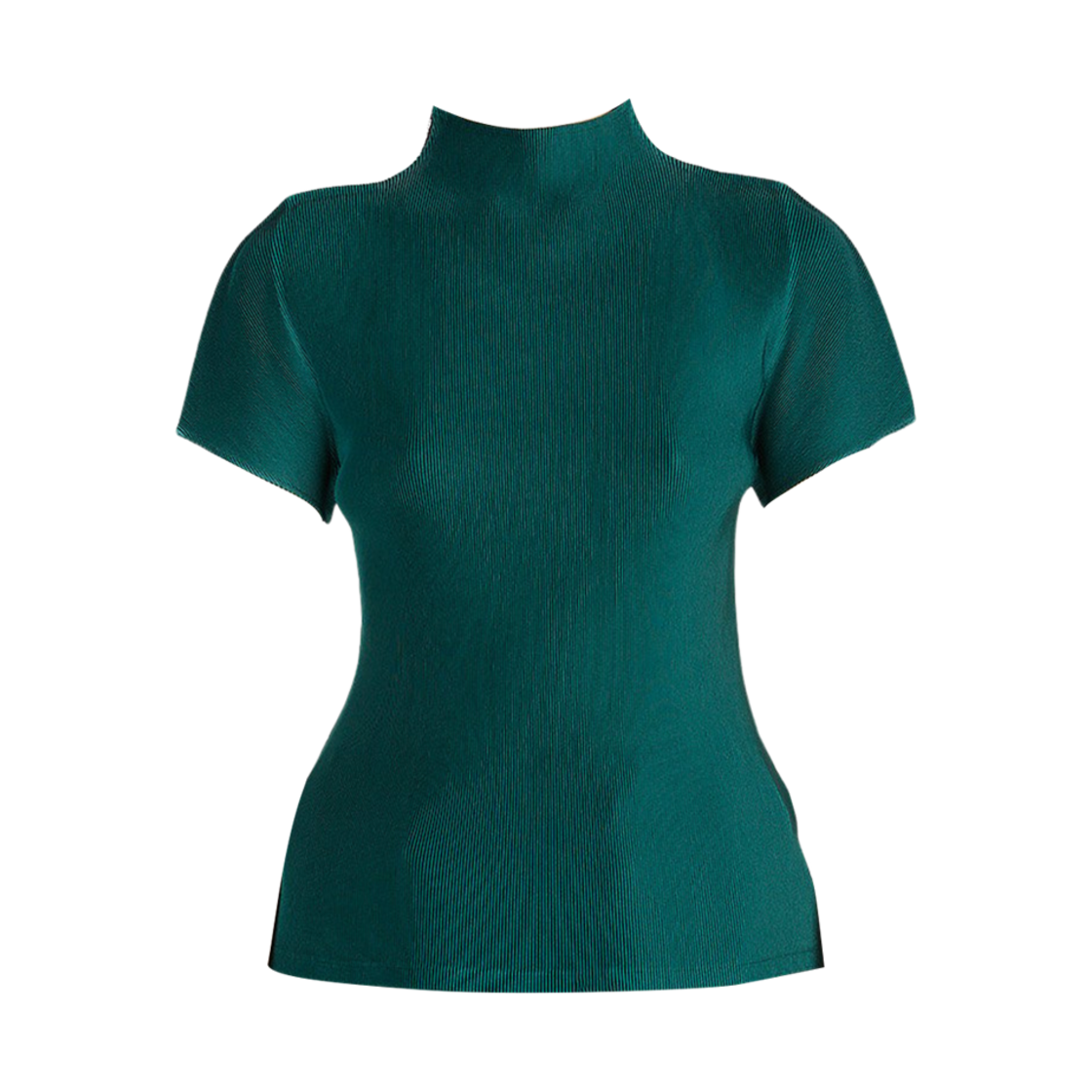 PP31/PP36-FK292-69 (W) Pleats Please Issey Miyake Mist April Top Dark Green