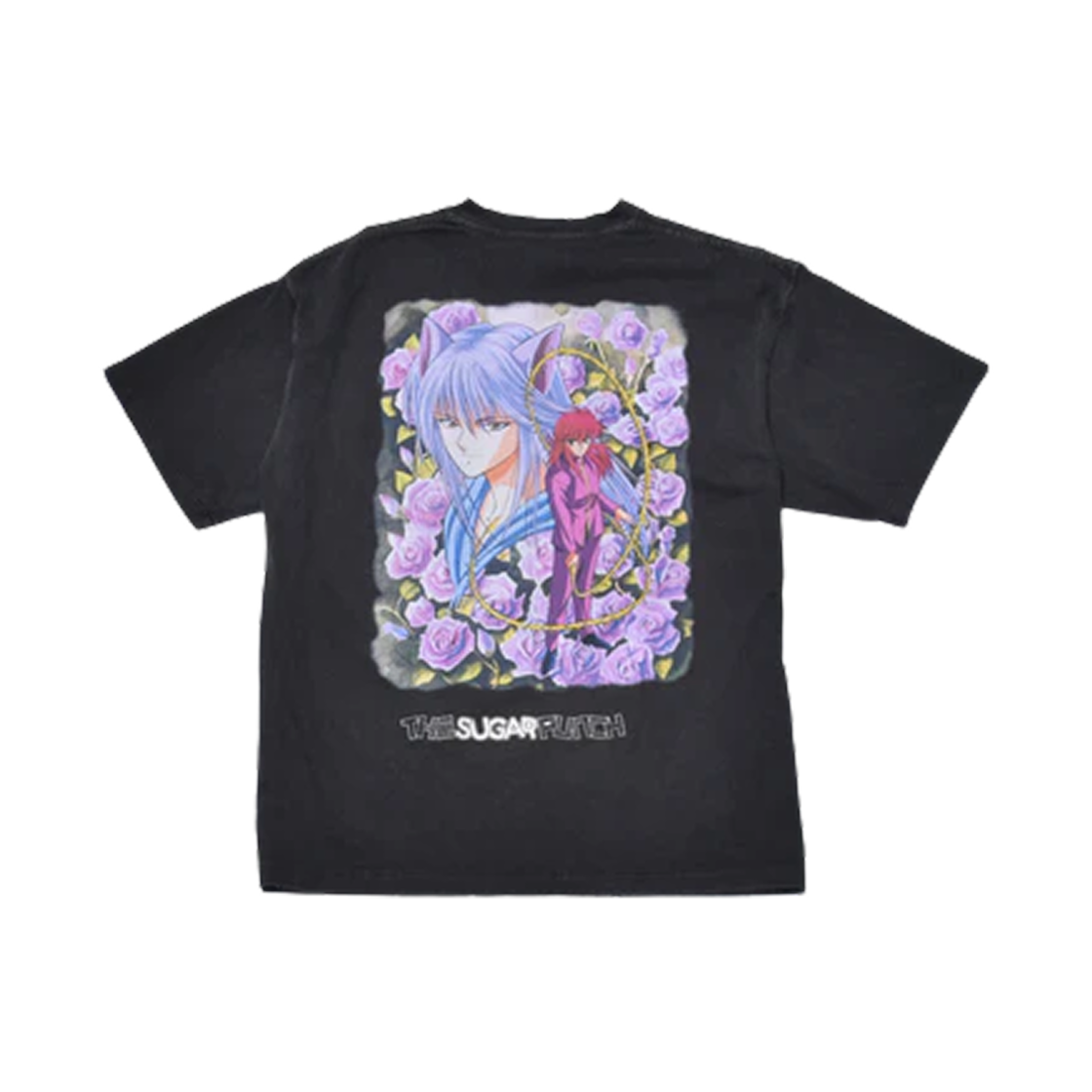 TYUM24AM005 Sugar Punch Yuyouhakusho S/S T-Shirt Yoko Kurama Black