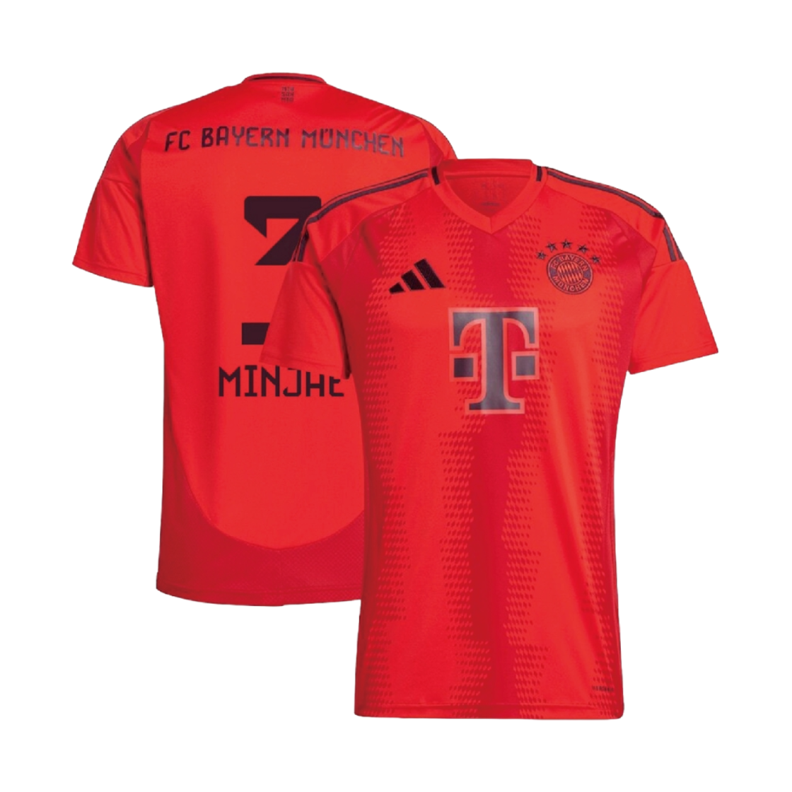P0000DPA000 Over The Pitch SJ 20242025 Bayern Munich Home Shirt #3 MINJAE Player Printing