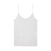 (W) Courreges Knitted Tank Top Reedition White