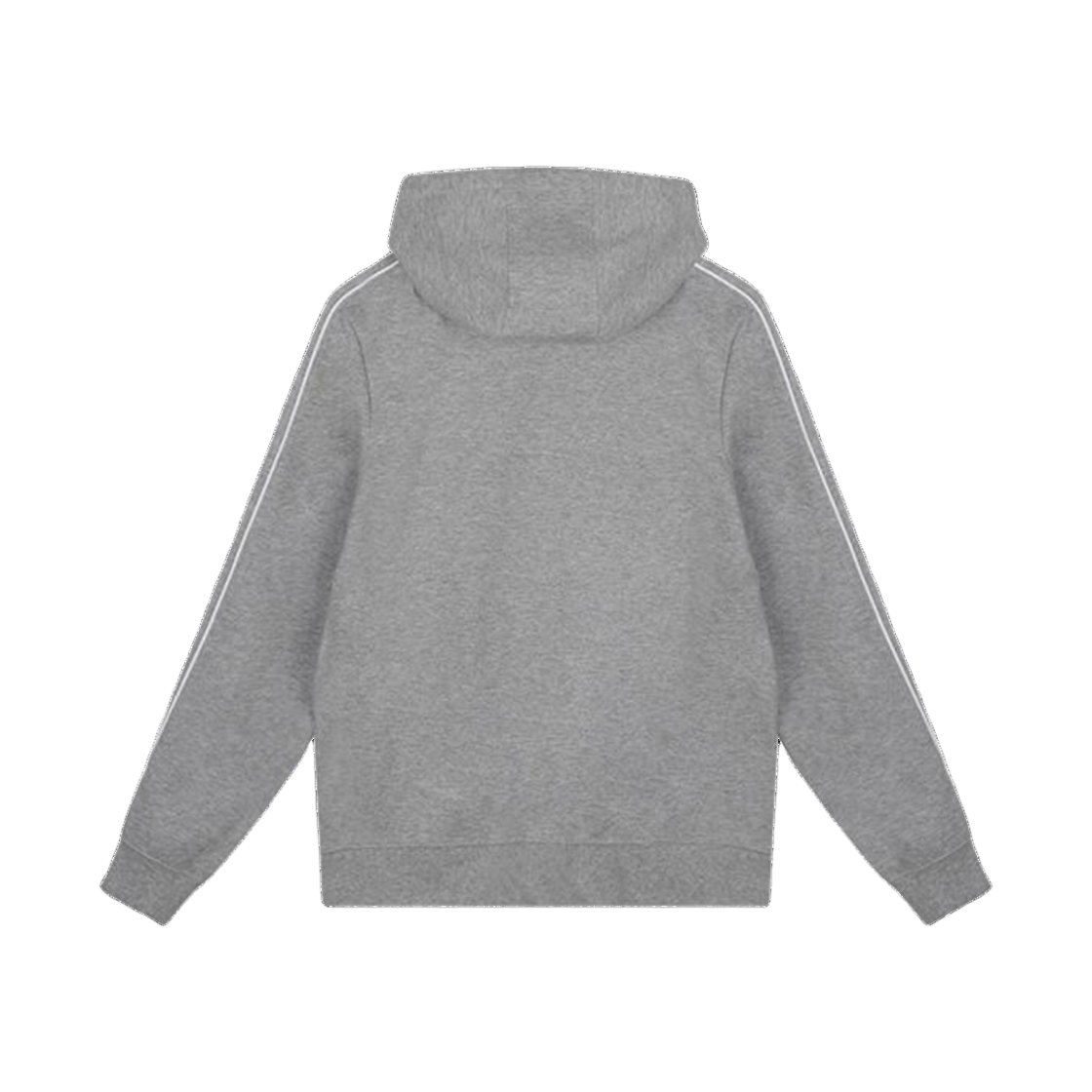 (W) 나이키 NSW 클래식 밀레니엄 에센셜 풀 집업 후드 다크 그레이 헤더 - US/EU((W) Nike NSW Classic Millennium Essential Full Zip Hoodie Dark Grey Heather - US/EU) - 2