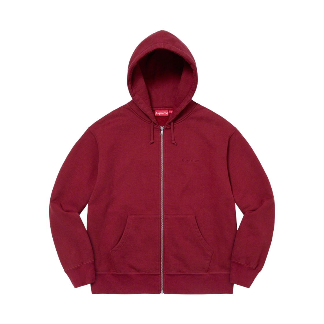 슈프림 락슈미 집업 후드 스웨트셔츠 카디널 - 22FW(Supreme Lakshmi Zip Up Hooded Sweatshirt Cardinal - 22FW) - 2
