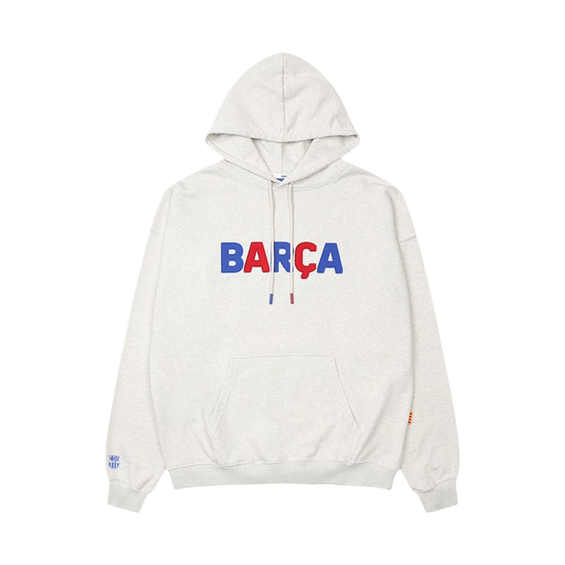 EBCAHDOT1 FC Barcelona Classic Line Hoodie Oatmeal