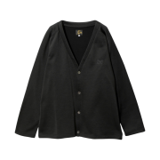 Needles V-Neck Cardigan C/PE Bright Jersey Black