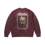Supreme x Jane's Addiction Cardigan Burgundy - 24FW