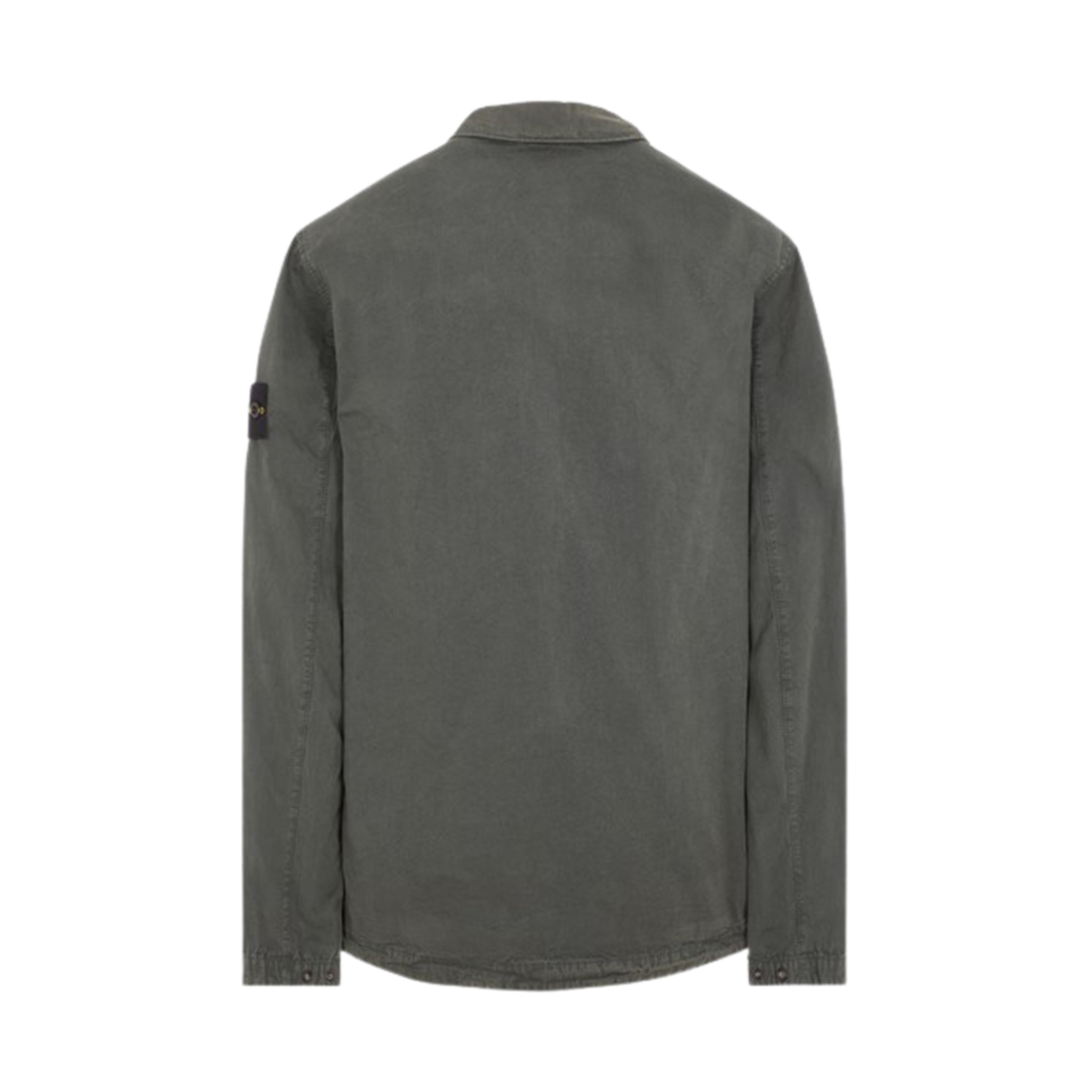 스톤 아일랜드 119WN 올드 트리트먼트 코튼 캔버스 오버셔츠 머스크 그린 - 24SS(Stone Island 119WN Old Treatment Cotton Canvas Overshirt Musk Green - 24SS) - 2