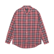 Stussy Beach Plaid Shirt Red