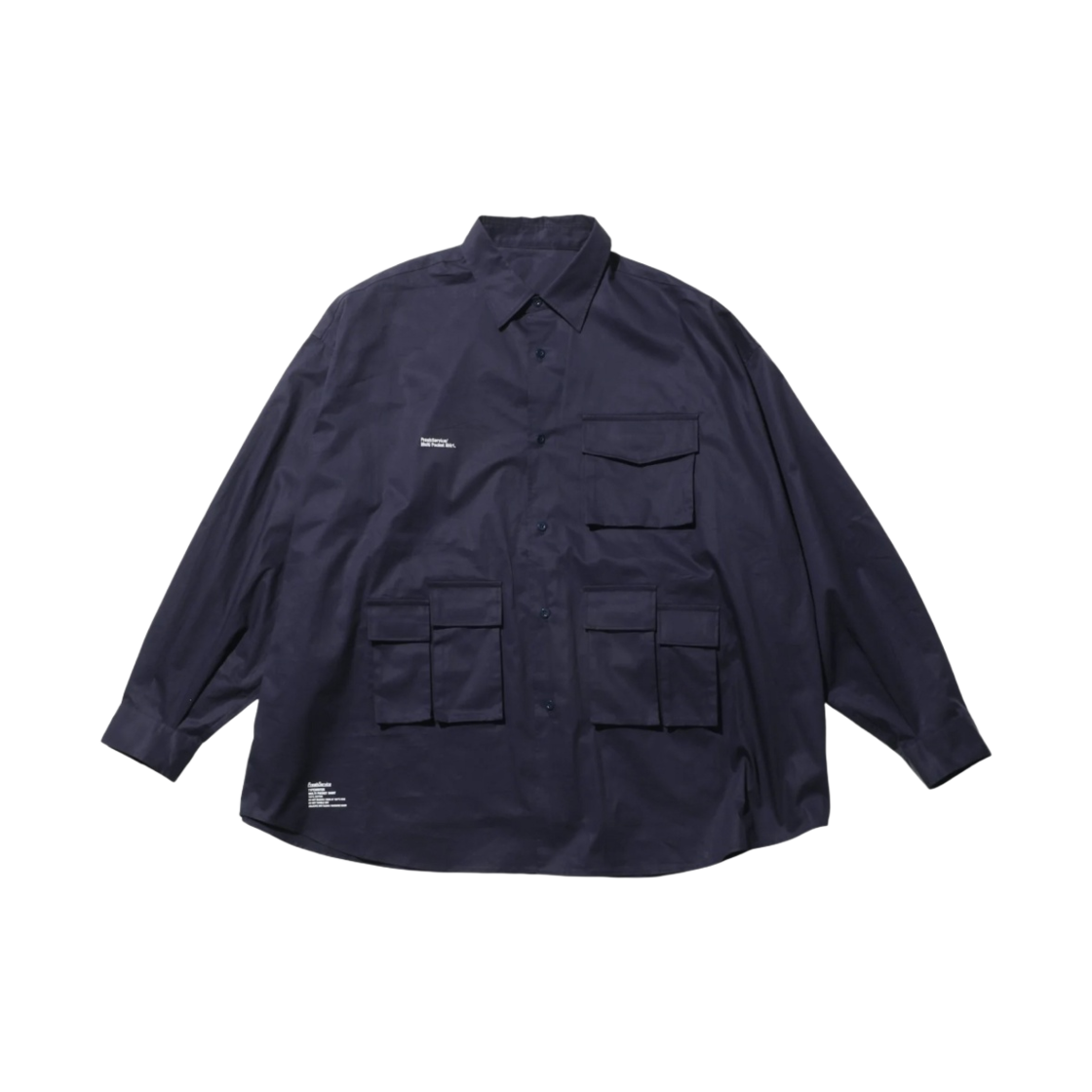 프레쉬 서비스 타입라이터 멀티 포켓 셔츠 네이비(Fresh Service Typewriter Multi Pocket Shirt Navy)