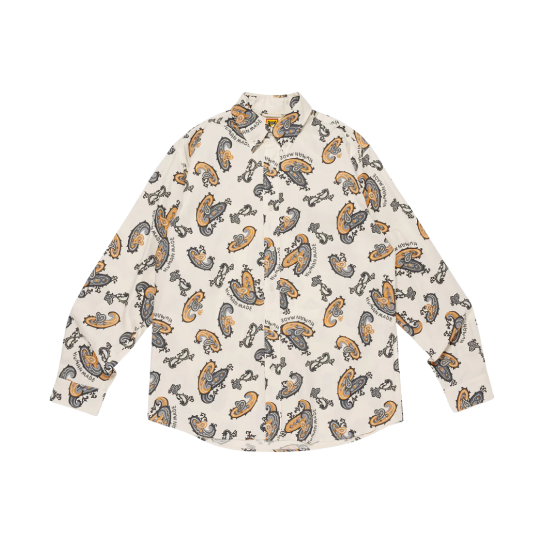 HM28SH008 Human Made Paisley BD Shirt White