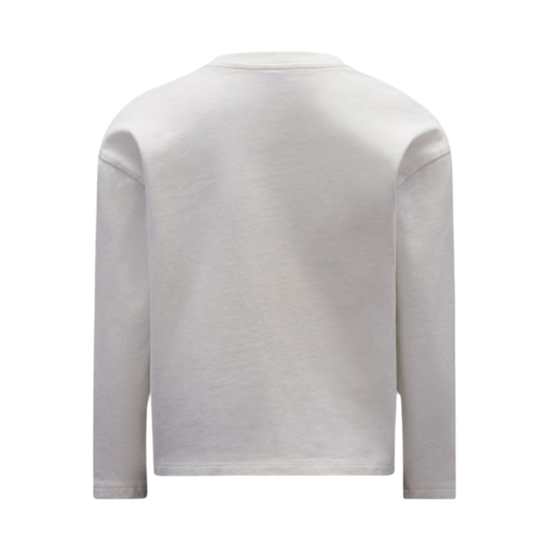 (키즈) 몽클레르 프린트 로고 롱 슬리브 티셔츠 밀크 화이트 - 22FW((Kids) Moncler Printed Logo Long Sleeve T-Shirt Milk White - 22FW) - 2