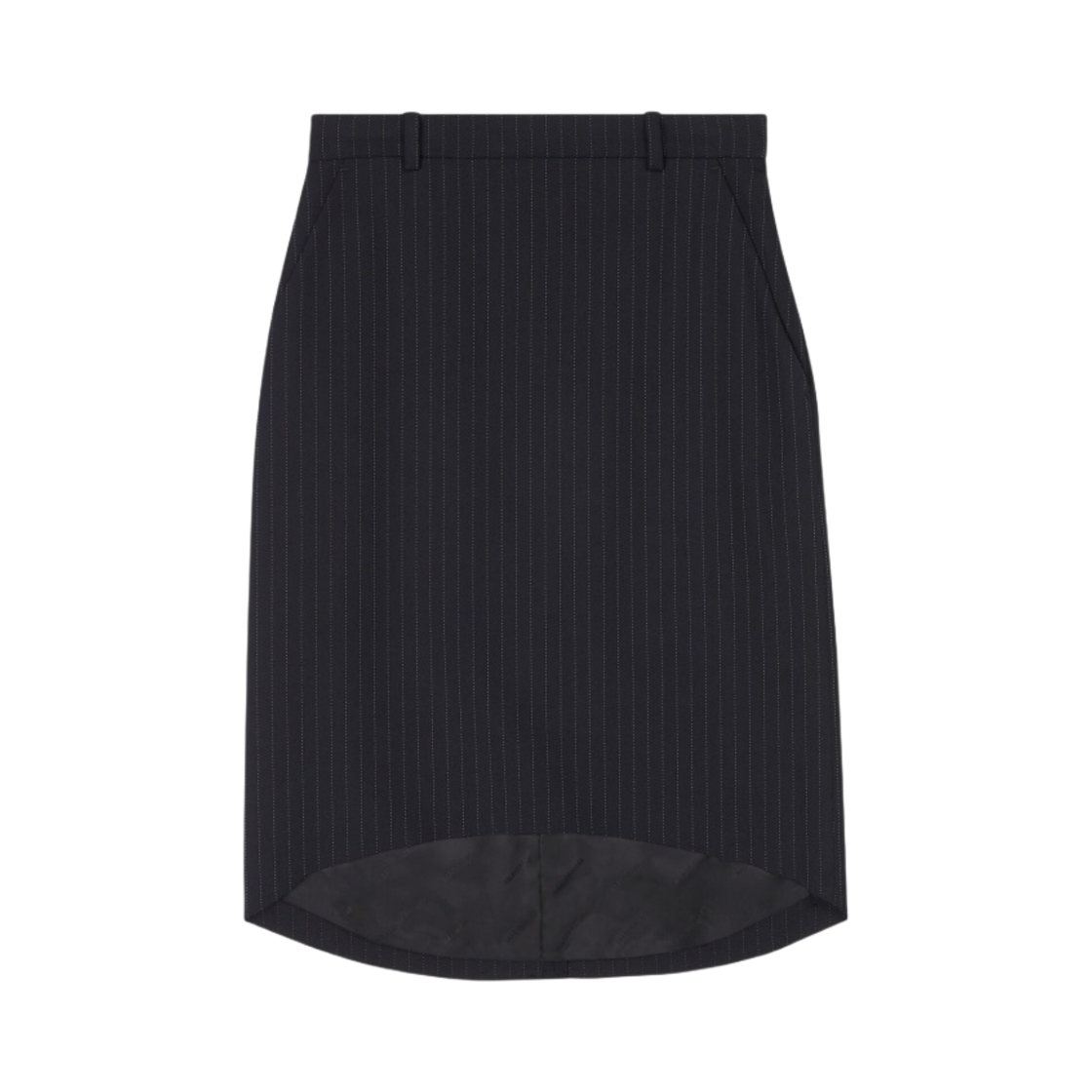 (W) 발렌시아가 아워글래스 펜슬 스커트 블랙((W) Balenciaga Hourglass Pencil Skirt Black) - 1