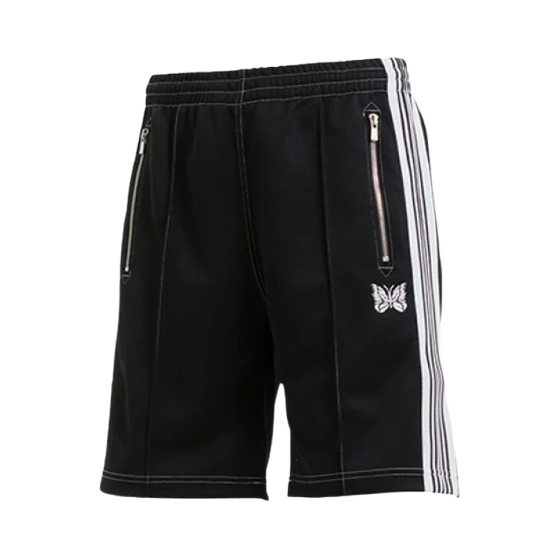 パンツ Needles Nubian H.D. TRACK SHORT BLK M Needles Nubian H.D. TRACK SHORT BLK S