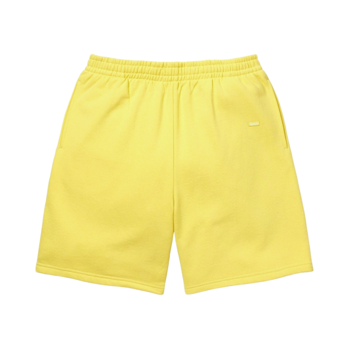슈프림 스몰 박스 스웨트쇼츠 에시드 옐로우 - 23FW(Supreme Small Box Sweatshorts Acid Yellow - 23FW) - 1