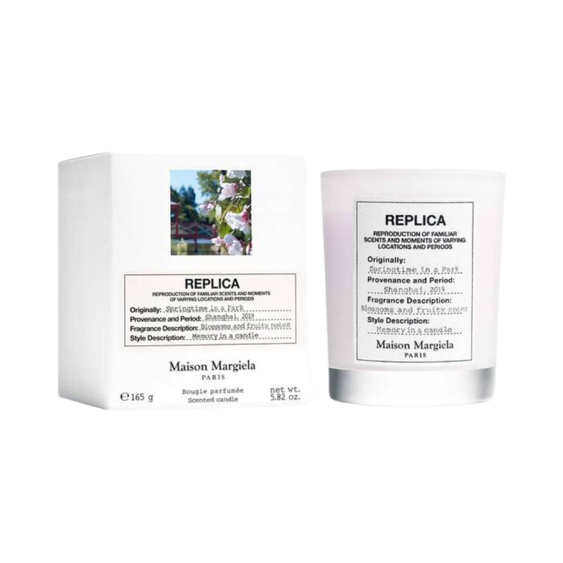 - Maison Margiela Replica Spingtime In a Park Scented Candle 165g (Korean Ver.)
