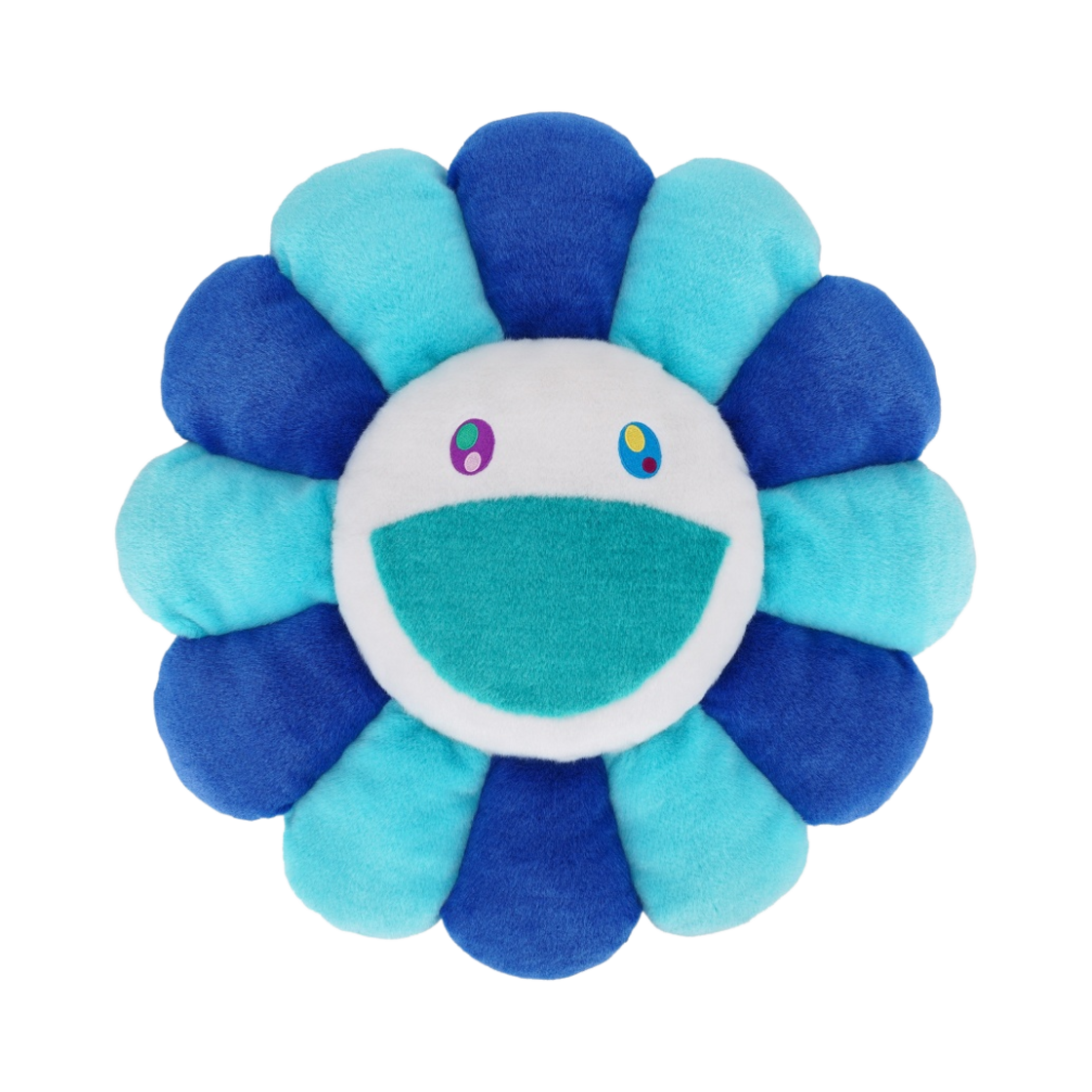 카이카이키키 플라워 쿠션 60cm 터콰이즈 블루(Kaikai Kiki Flower Cushion 60cm Turquoise Blue)