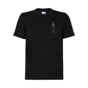C.P. Company Mercerized Jersey British Sailor T-shirt Black - 23SS