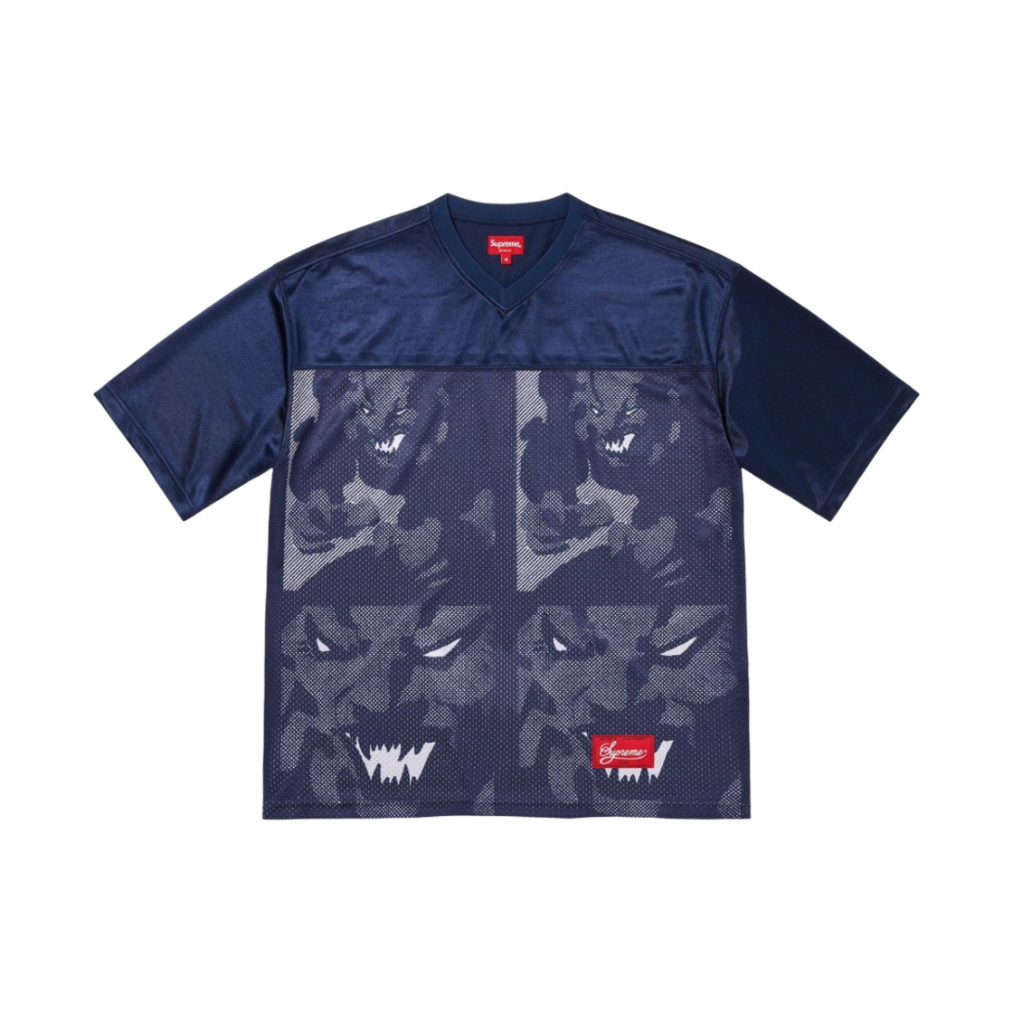 슈프림 로닌 풋볼 저지 네이비 - 23SS(Supreme Ronin Football Jersey Navy - 23SS) - 1