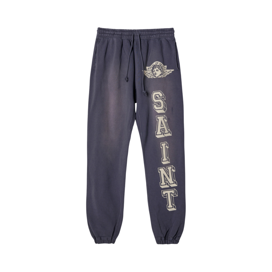 세인트 마이클 엔젤 스웨트팬츠 네이비 - 23SS(Saint Mxxxxxx Angel Sweatpants Navy - 23SS) - 1