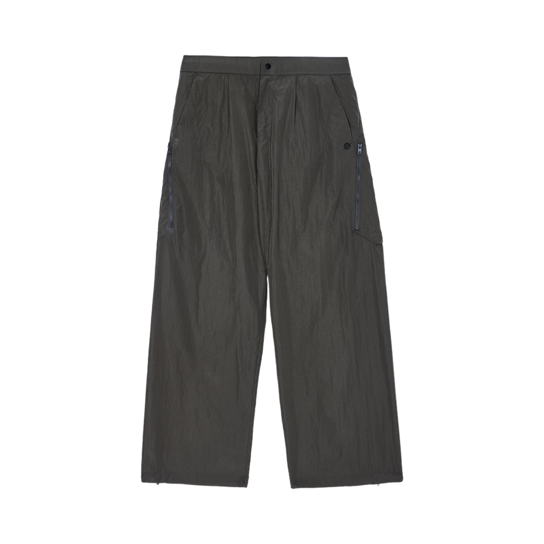 KB1PT1213MGY KALA PATTHAR Light Weight Holographic String Cargo Pants Gray