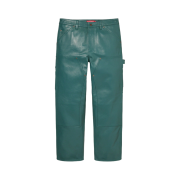 Supreme Leather Double Knee Painter Pant Dusty Teal - 23FW