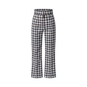 (W) Louis Vuitton Vichy Check Pants Dark Navy