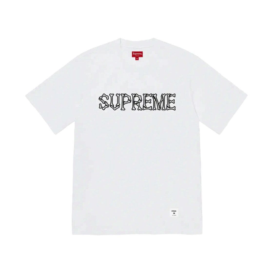 슈프림 본즈 숏슬리브 탑 화이트 - 22FW(Supreme Bones S/S Top White - 22FW)