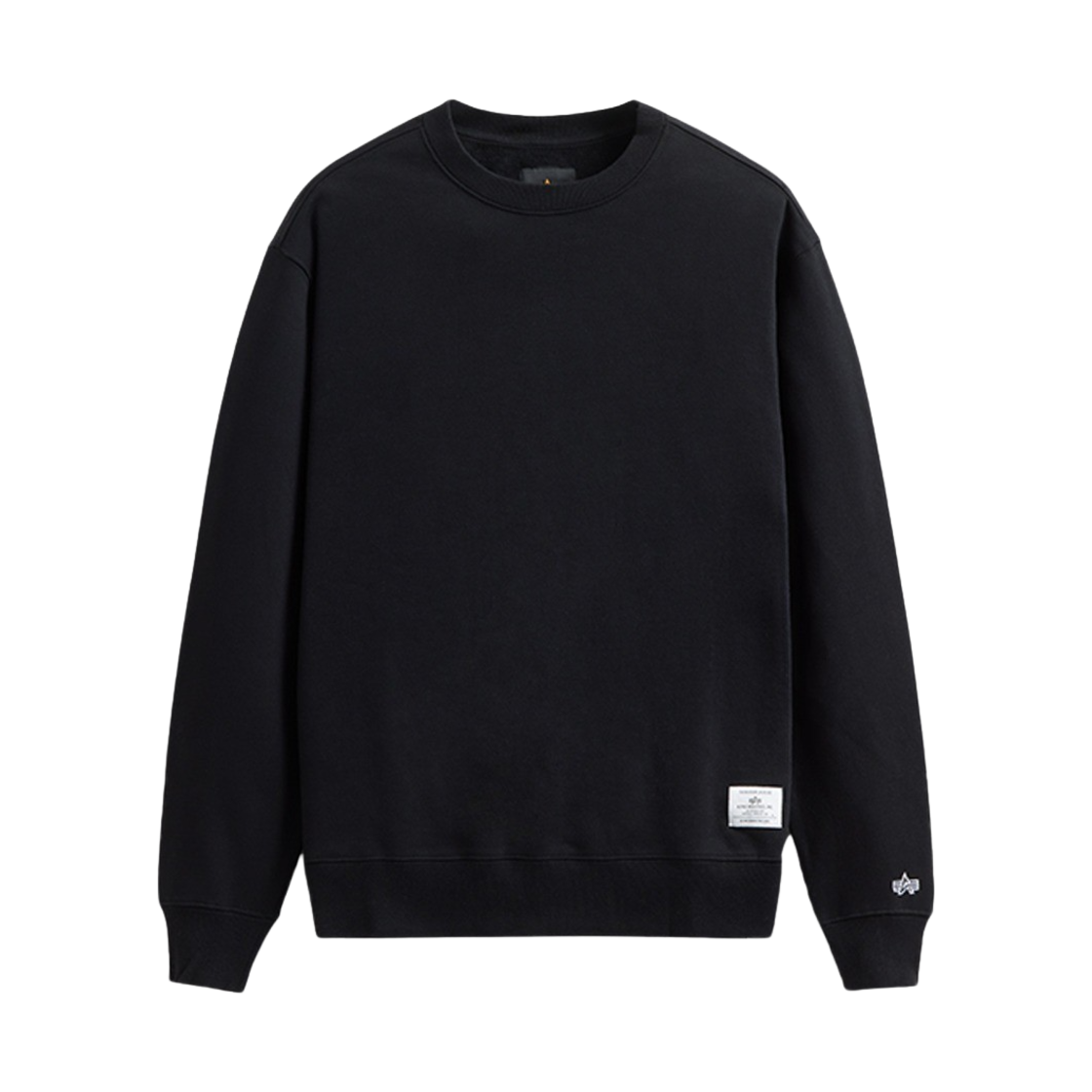 AI24I1000024BLK ALPHA INDUSTRIES Essential French Terry Crewneck Black