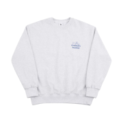 NOS7 Cursive logo Sweatshirt Grey