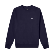 Stussy Overdyed Crew Navy 2021