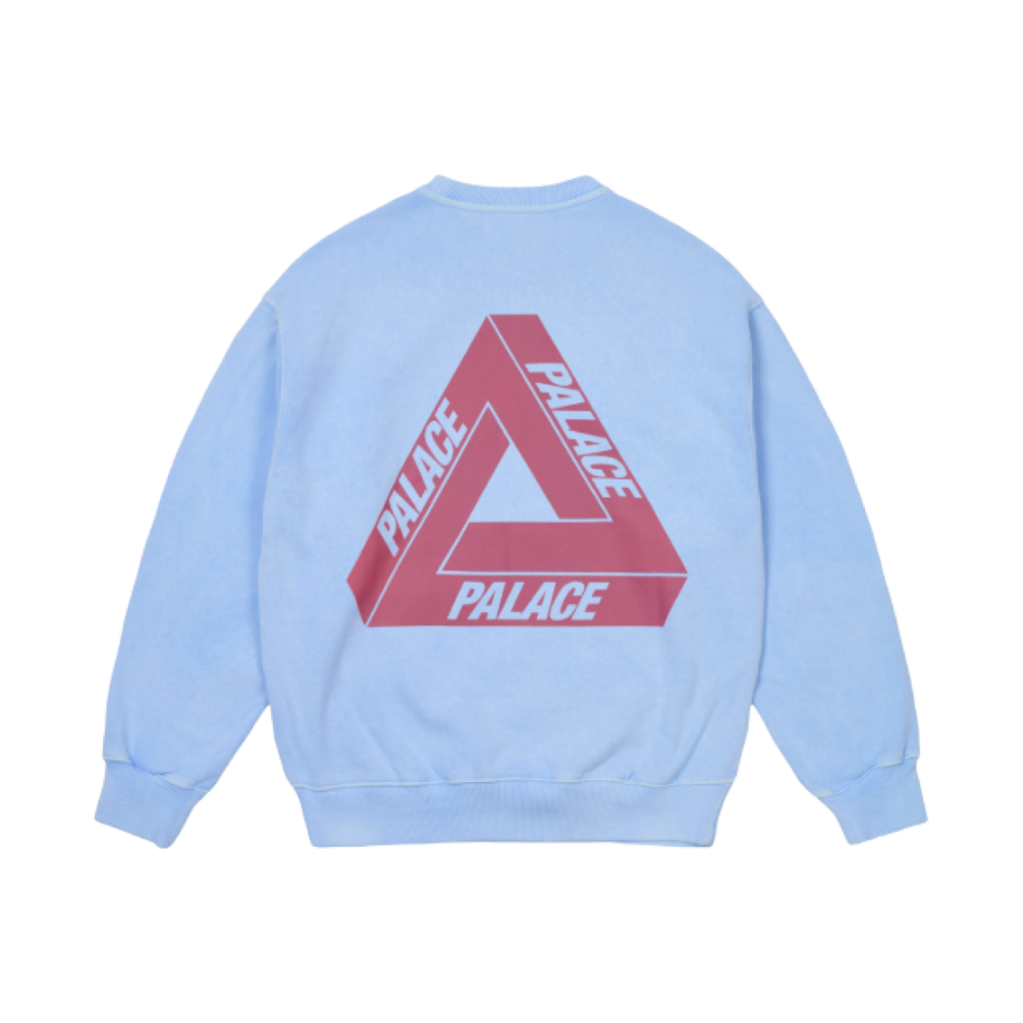 - Palace Reacto Tri-Ferg Crew Blue - 25SS