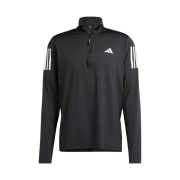 Adidas Own the Run Half Zip Sweatshirt Black - KR Sizing