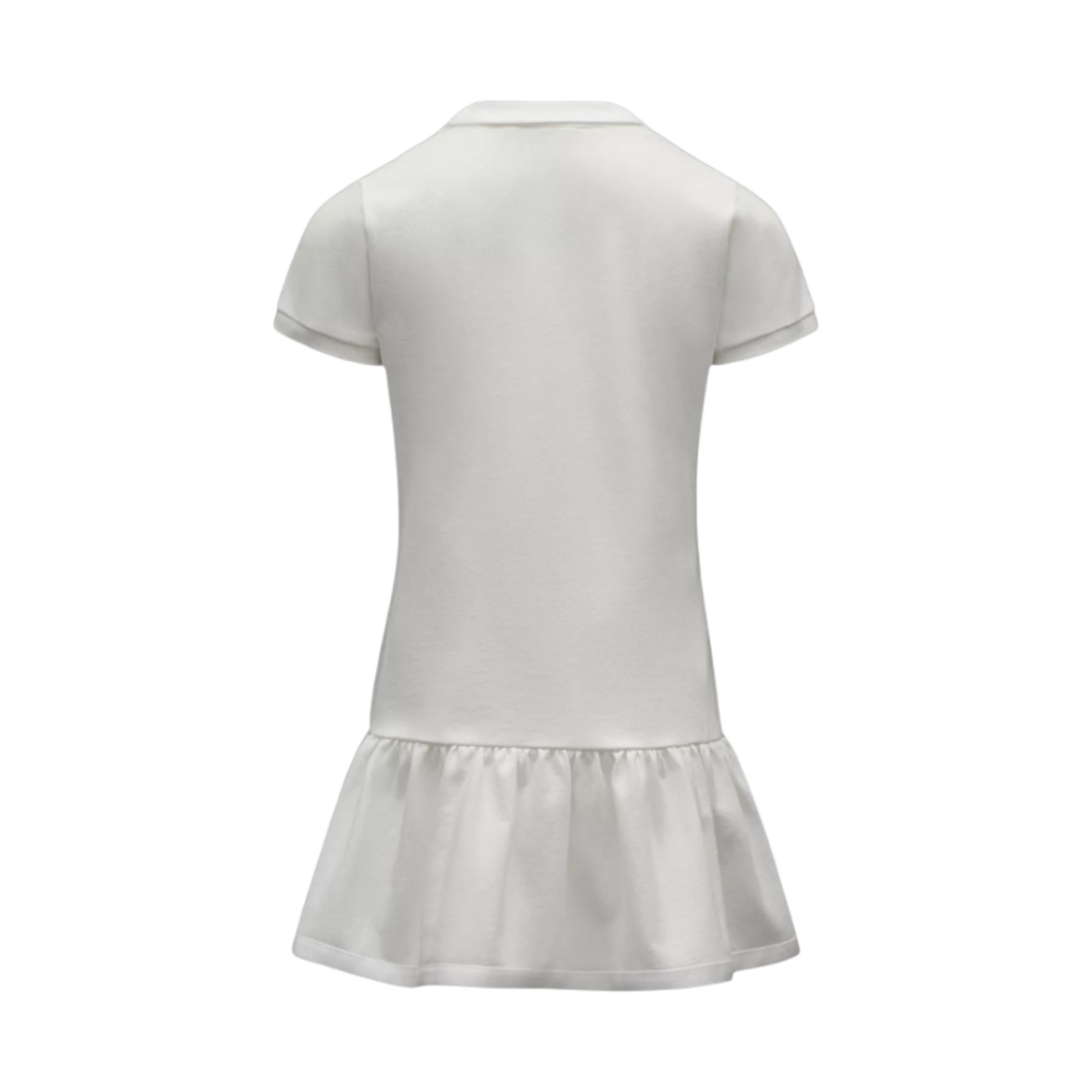 (키즈) 몽클레르 폴로 셔츠 드레스 실크 화이트 - 22SS((Kids) Moncler Polo Shirt Dress Silk White - 22SS) - 2