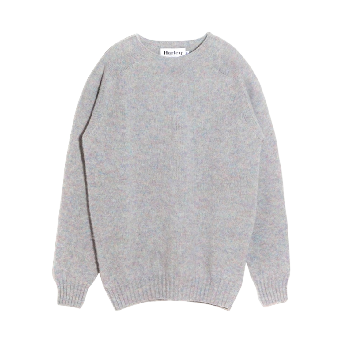 할리 오브 스코틀랜드 쉐기 독 크루넥 스웨터 우지 펄(Harley of Scotland Shaggy Dog Crewneck Sweater Ugie Pearl)