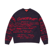 Supreme Futura Sweater Navy - 24SS