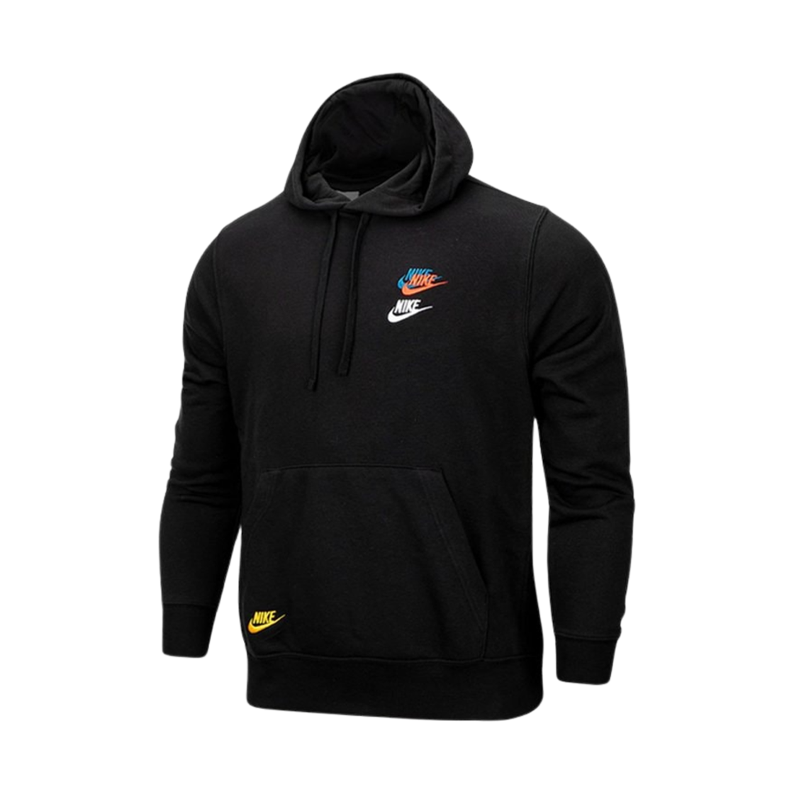 나이키 NSW 에센셜+ 프렌치 테리 후드 블랙 - 아시아(Nike NSW Essential+ French Terry Hoodie Black - Asia) - 1