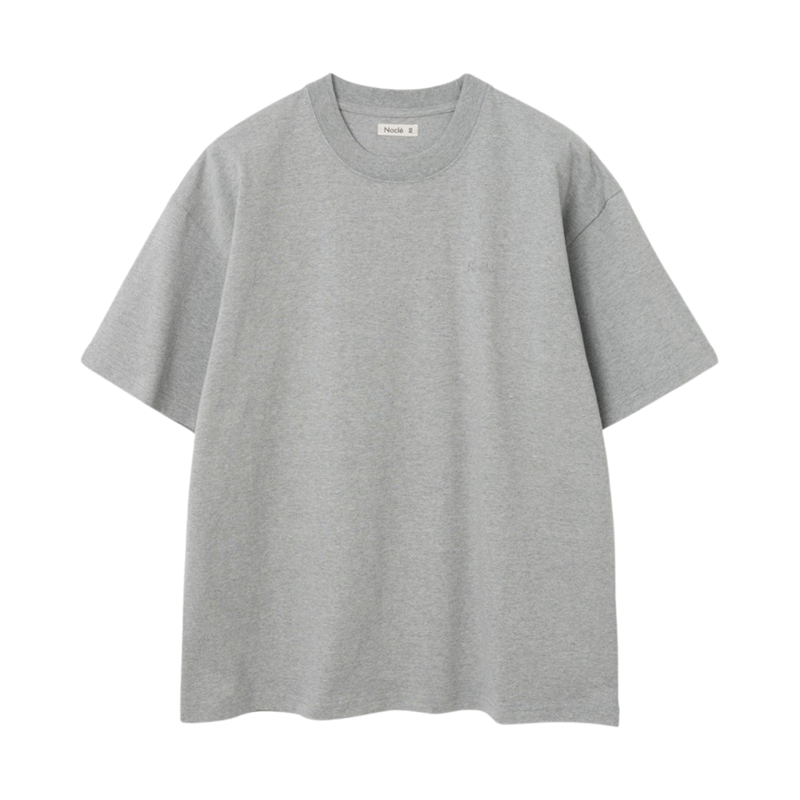 NOC053 Nocle Logo T-shirts Grey