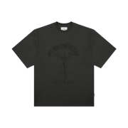 BORN TO WIN Raiseborn Over Fit T-Shirts Charcoal