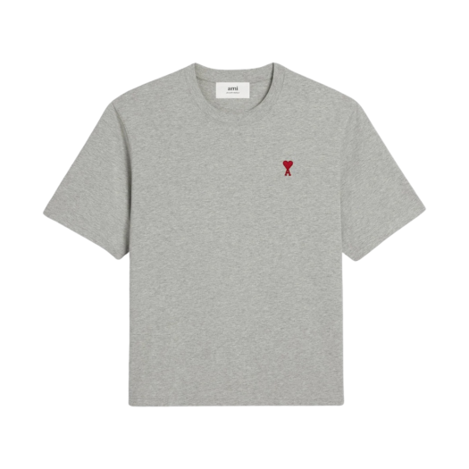 AMI de Coeur Boxy Fit T-Shirt Heather Ash Grey