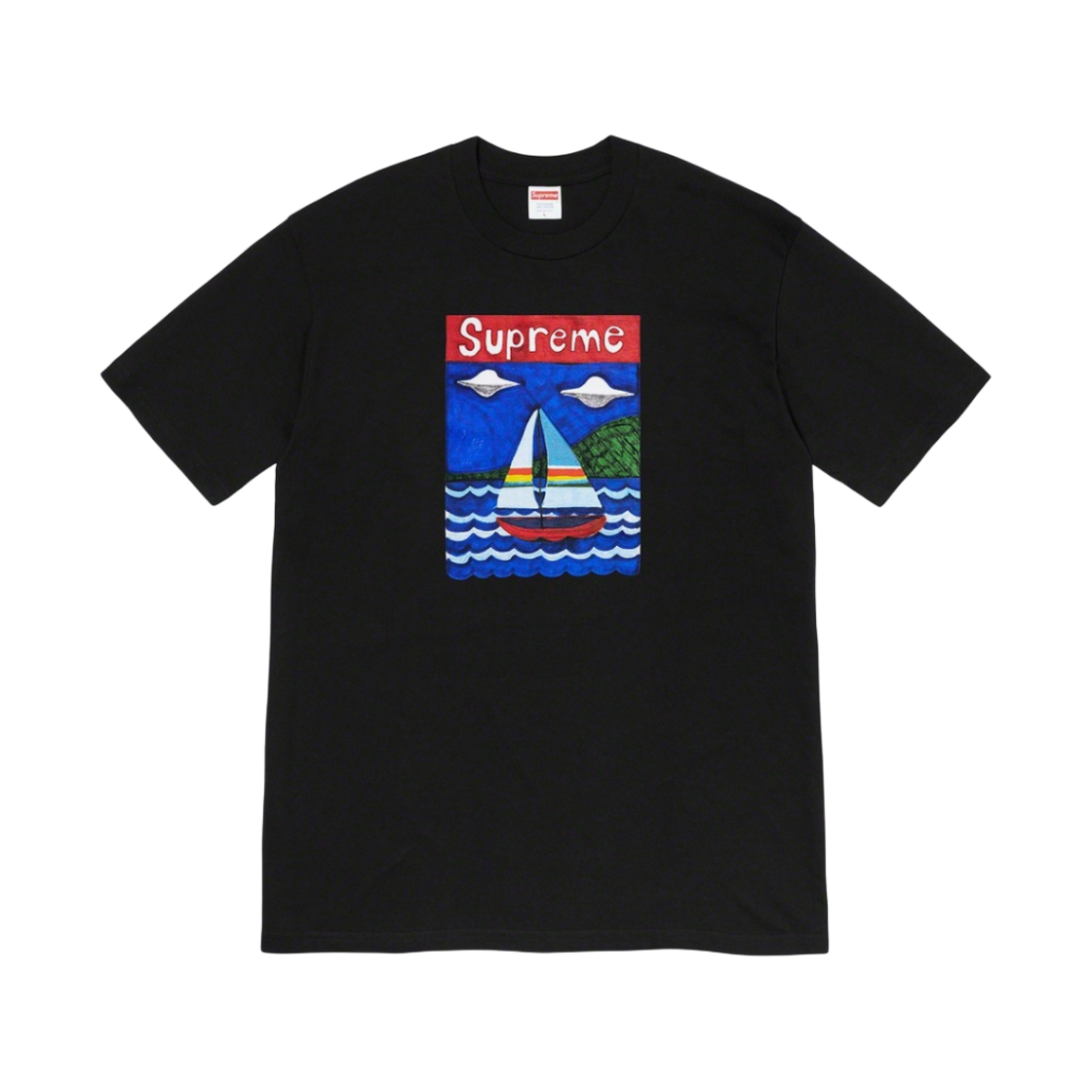 슈프림 세일보트 티셔츠 블랙 - 20SS
