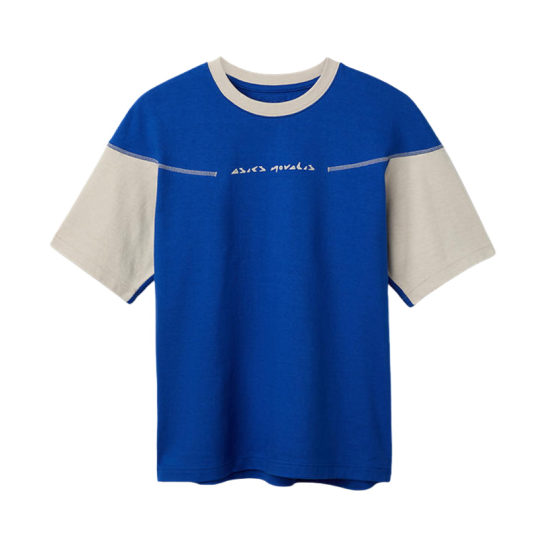 2203A306-400 Asics x Kiko Kostadinov Novalis Bixance Short Sleeve T-Shirt Blue