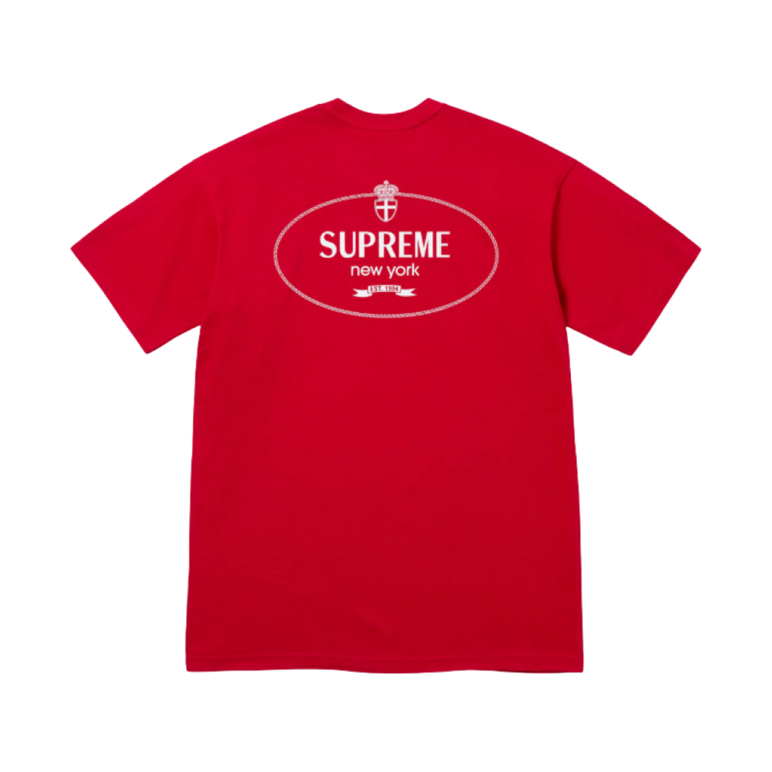 슈프림 크레스트 티셔츠 레드 - 24FW(Supreme Crest T-Shirt Red - 24FW) - 1
