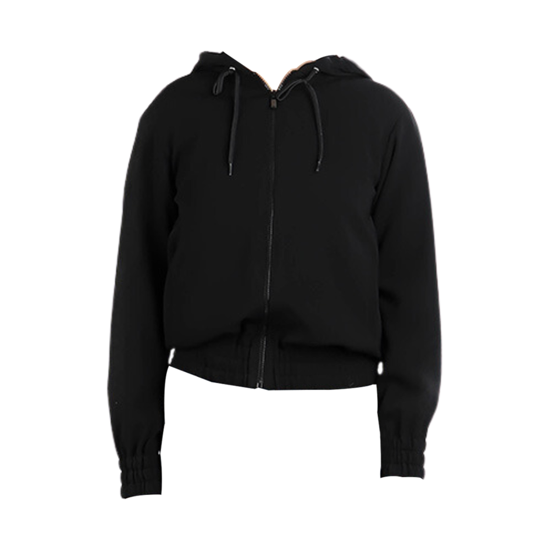 ML801-1YXH-F0002 (W) Miu Miu Blouso Hoodie Black