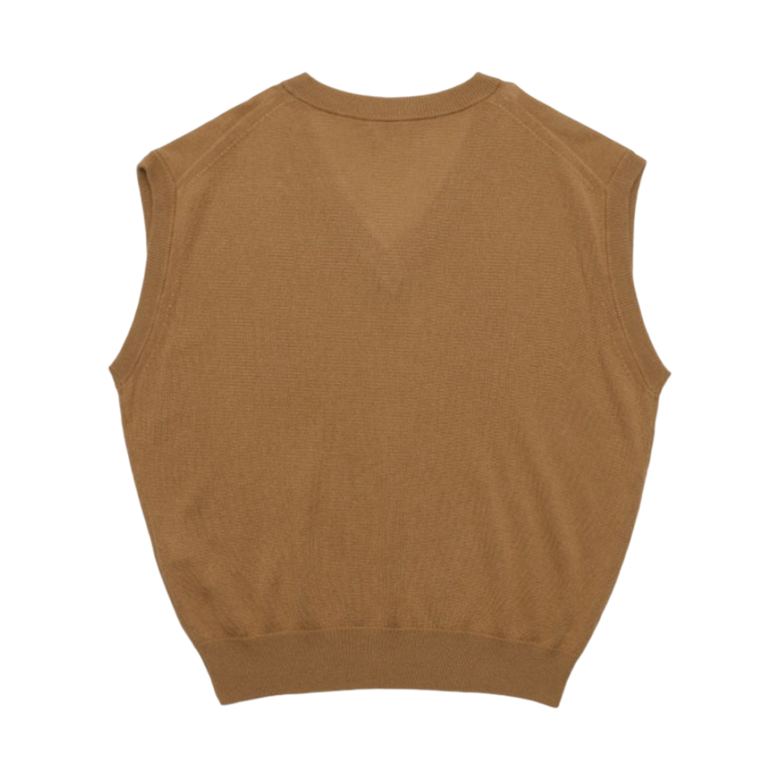 오라리 슈퍼 파인 캐시미어 실크 니트 베스트 카멜 - 23SS(Auralee Super Fine Cashmere Silk Knit Vest Camel - 23SS) - 2