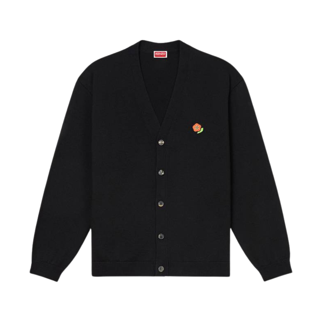 겐조 팝 울 가디건 블랙(Kenzo Pop Wool Cardigan Black)